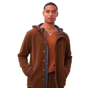 UpWest Adventure Men’s Fleece Zip‎ Up Hoodie Size Medium NWT